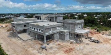 Hospital financiado por Taiwán en Belice ya tiene un 70 % de avance