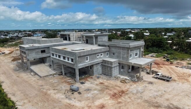 Hospital financiado por Taiwán en Belice ya tiene un 70 % de avance