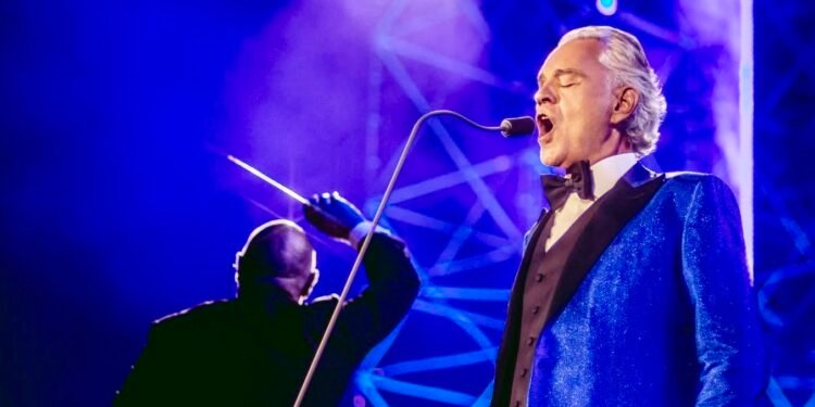 Andrea Bocelli llegará por primera vez a El Salvador en febrero de 2027