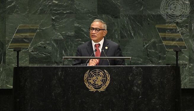 Primer ministro de Belice exige a Guatemala cesar incursiones en su territorio, durante discurso en la ONU