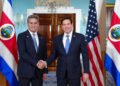 Canciller costarricense se reúne con el secretario de Estado, Marco Rubio, para discutir temas de seguridad, migración, minería y economía