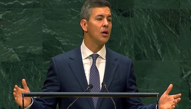 Presidente paraguayo pide elecciones libres en Venezuela, Nicaragua, Cuba y Haití y reitera respaldo a Taiwán ante la ONU