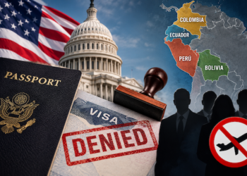 EEUU restringe visas a ciudadanos de Bolivia, Ecuador, Perú y Colombia por socavar gobiernos con corrupción y narcotráfico