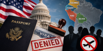EEUU restringe visas a ciudadanos de Bolivia, Ecuador, Perú y Colombia por socavar gobiernos con corrupción y narcotráfico
