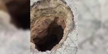 Un bache en provincia costarricense revela red de túneles usados para minería ilegal