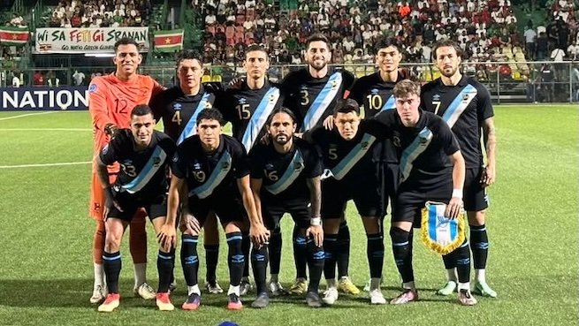 Guatemala empata sin goles ante Surinam en Paramaribo