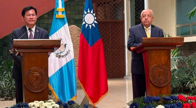 Visita del canciller de Taiwán impulsa una nueva etapa de comercio, inversión y cooperación con Guatemala