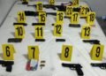 Guatemala incauta arsenal y 11 kilos de cocaína en operativo contra el Barrio 18