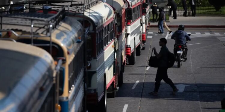 Guatemala pierde 25 % de la capacidad laboral del transporte por violencia y extorsiones